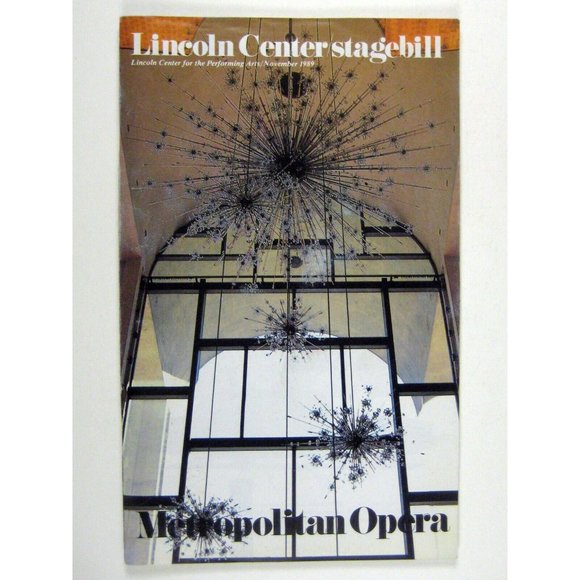 Opera Stagebill 1989 First Performance Die Frau Schatten Ruth Falcon Debut - Picture 2 of 10